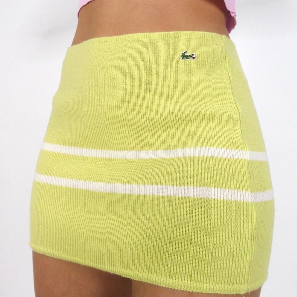 Brandy Melville Dresses & Skirts - vintage lacoste skirt 💚